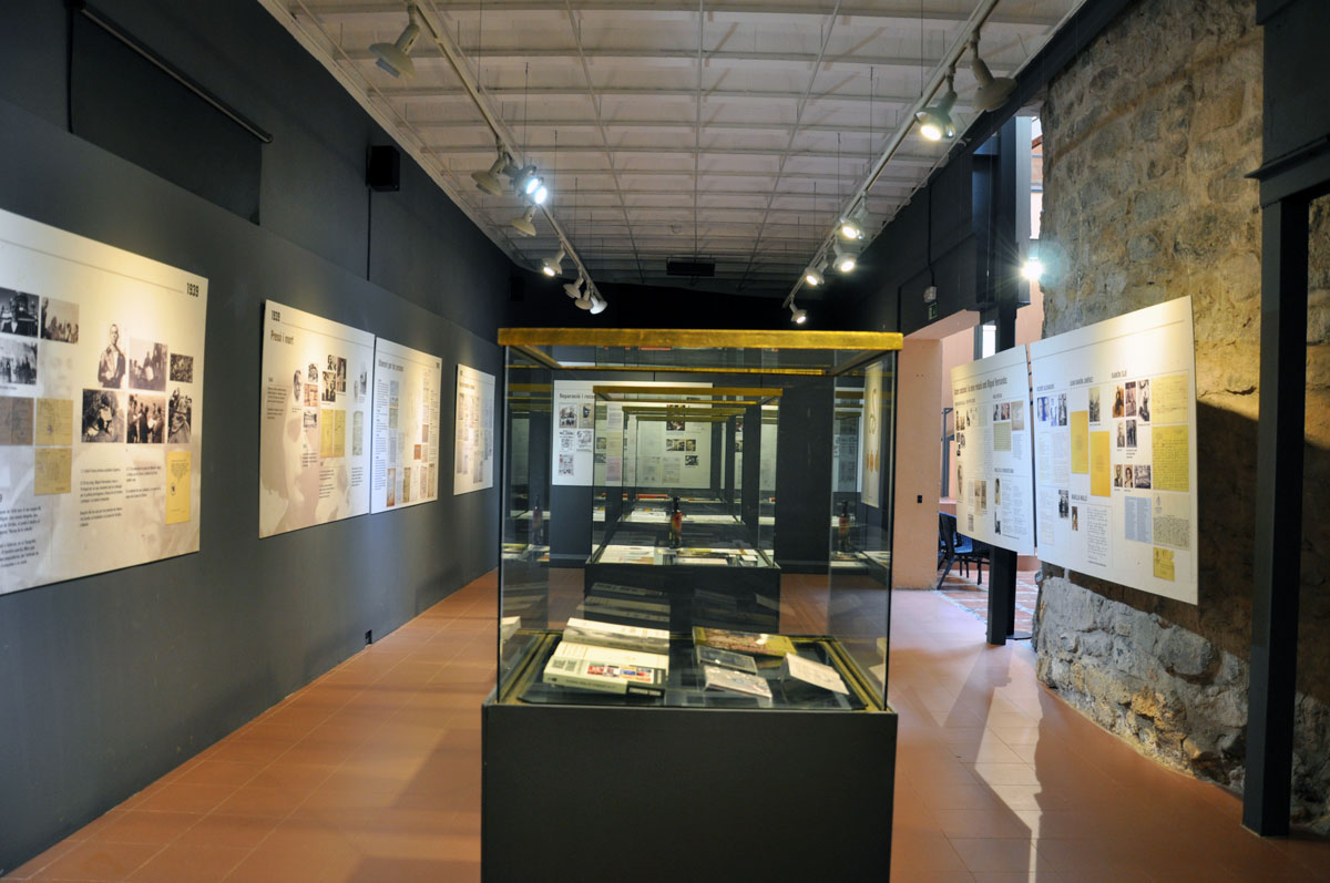 Diseño de exposiciones para museos. Estudi Marta Sansa. Barcelona.